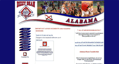 Desktop Screenshot of alabamadizzydean.com